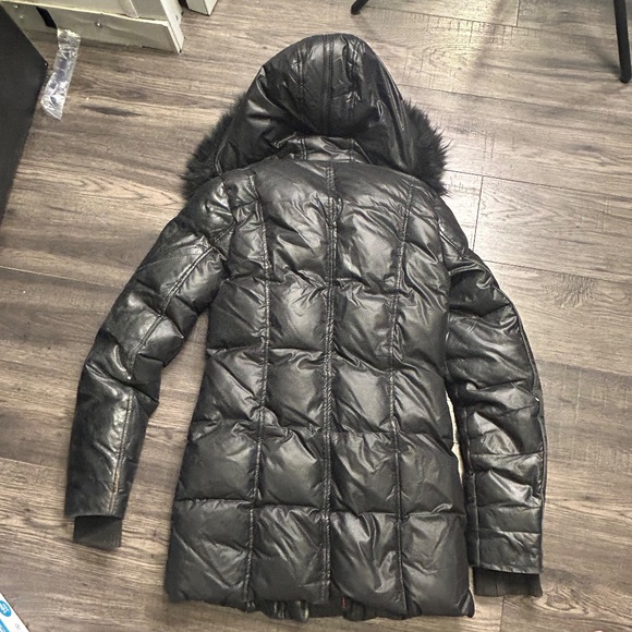 rudsak atelier noir xs black down winter parka jacket - Picture 11 of 11